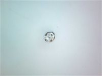 Einzelner Ohrring Studex in Stahl Zirconia 7522-0400